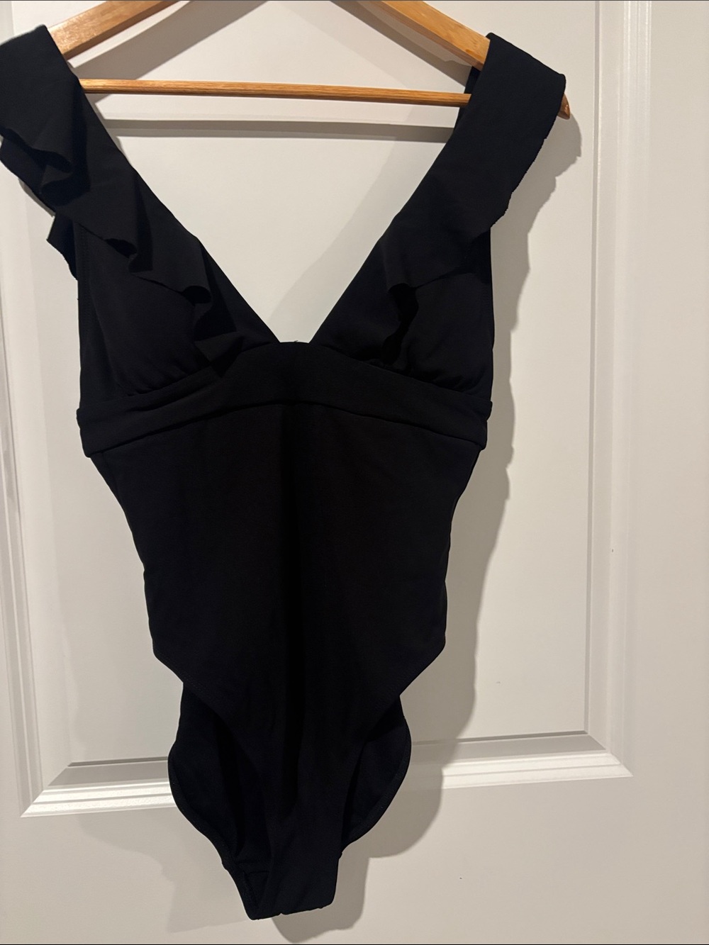 Lina Ruffle Plunge One Piece - Picture 3 of 7
